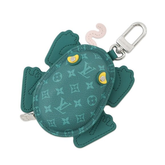 LOUIS VUITTON Frog Bag Charm Monogram Borneo Green - Picture 2 of 10